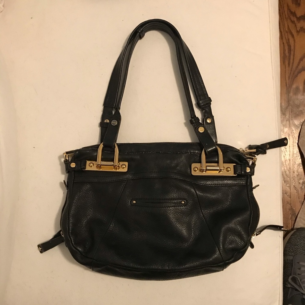 B MAKOWSKY BLACK leather Bag